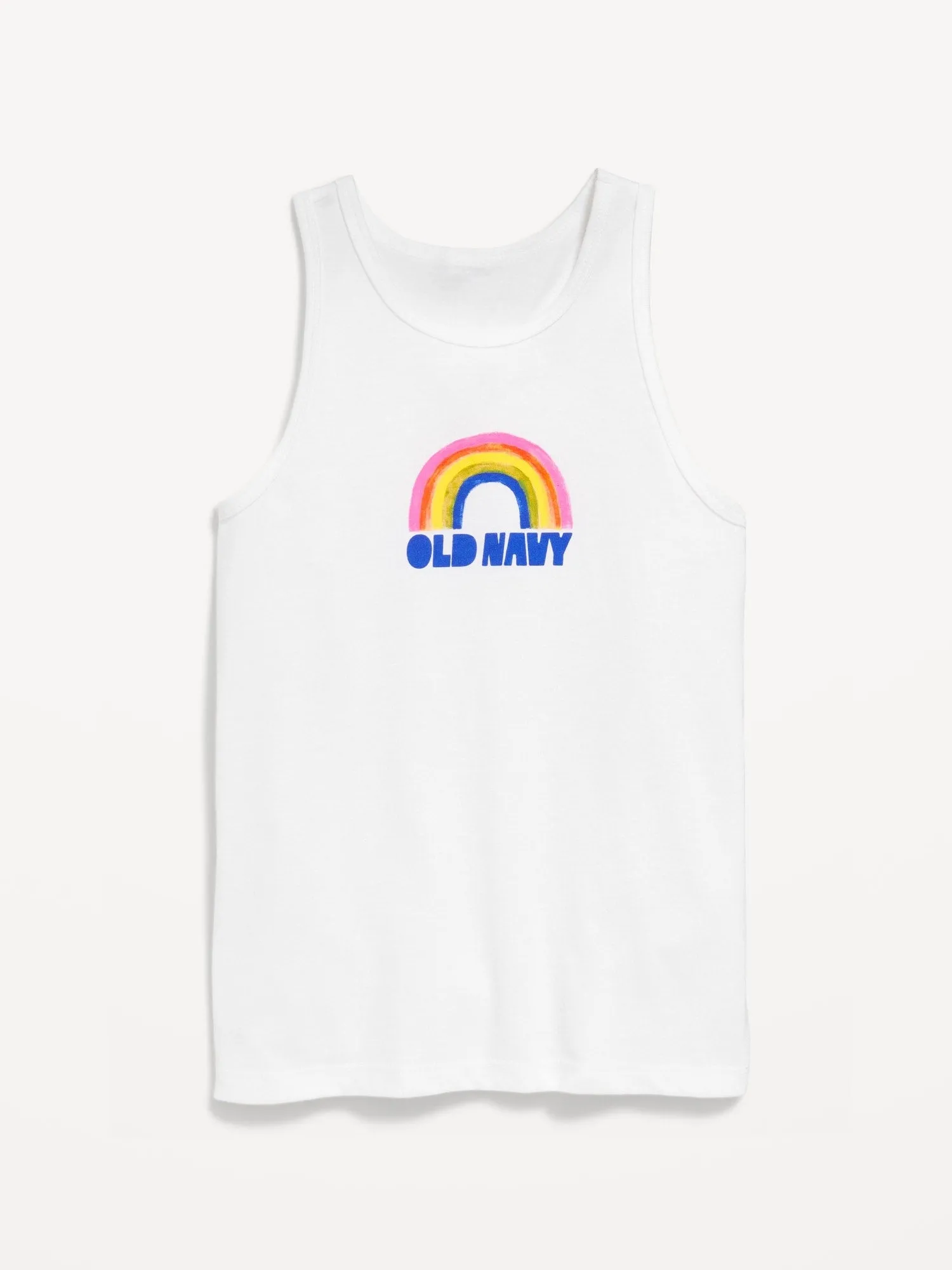Fitted Logo-Graphic Tank Top for Girls