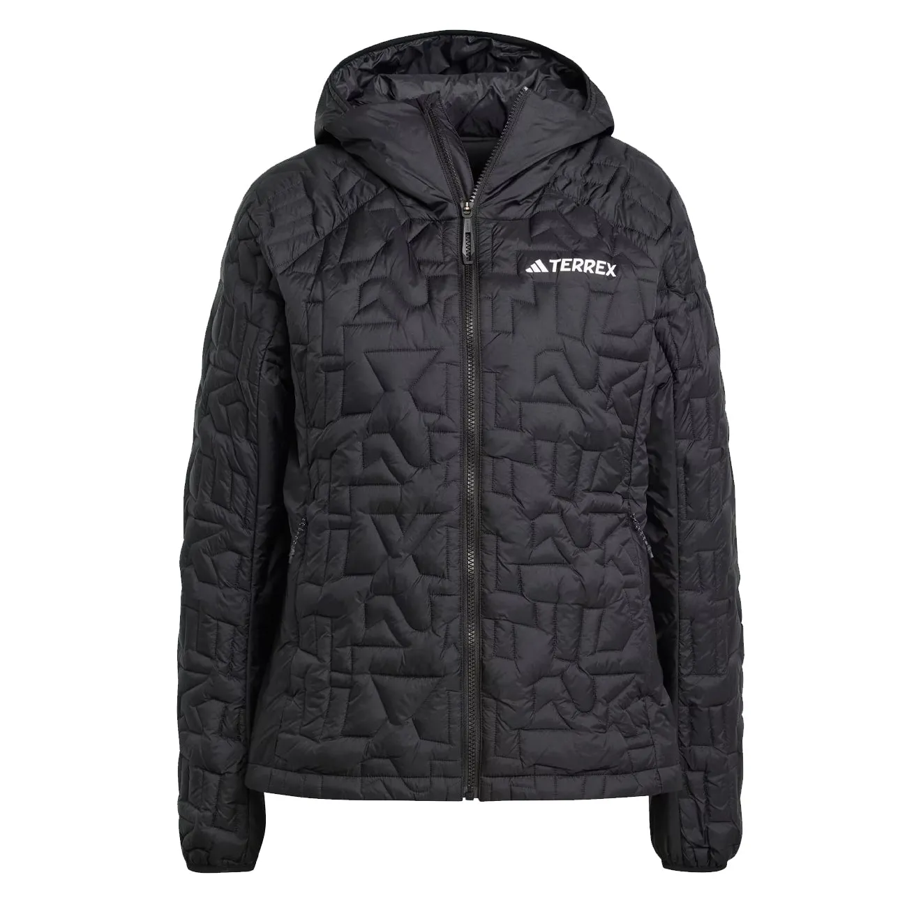 Flash Sale Adidas Terrex Womens Terrex Xperior Primaloft Loose Fill Insulated Hooded Jacket Black  Limited Release!