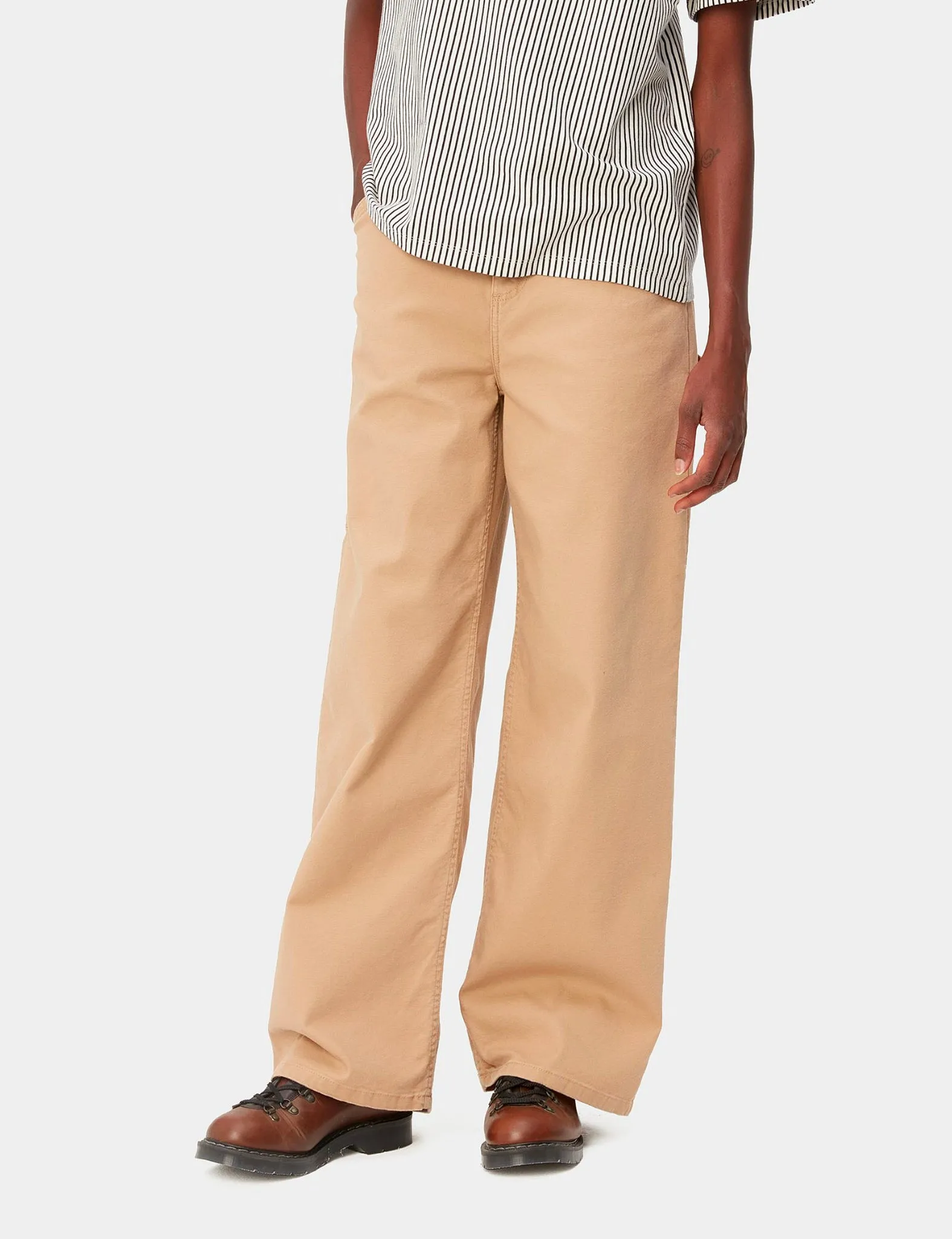 Flash Sale! Carhartt-WIP Womens Jens Pant - Dusty H Brown Stone Washed  Last Few Pieces!