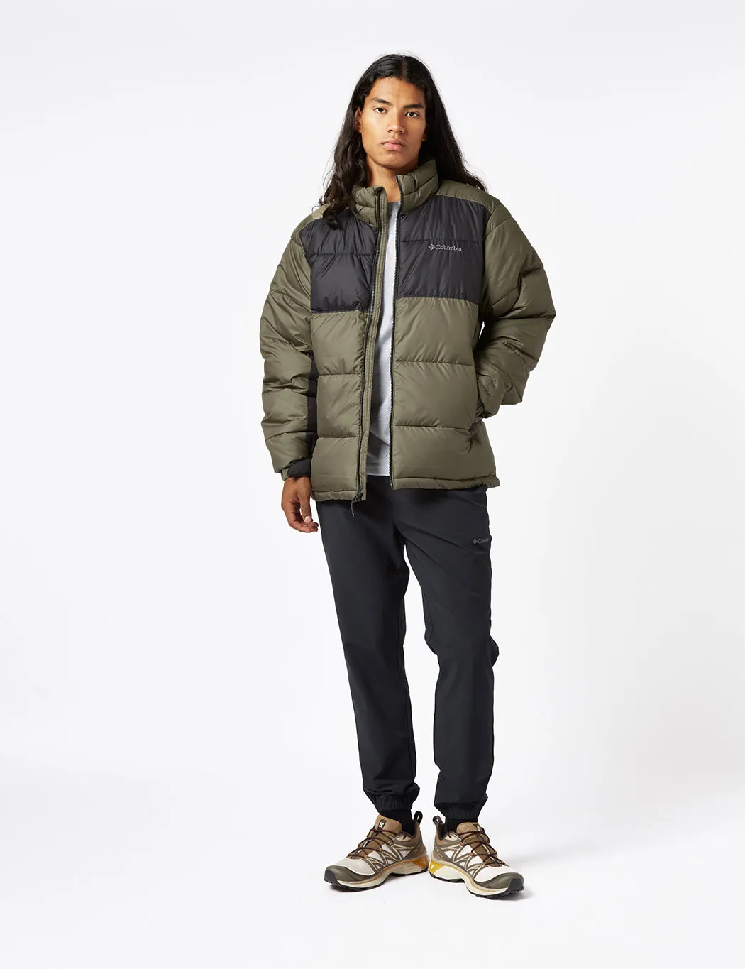 Flash Sale Columbia Pike Lake II Jacket - Stone Green/Shark Grey  Last Chance!