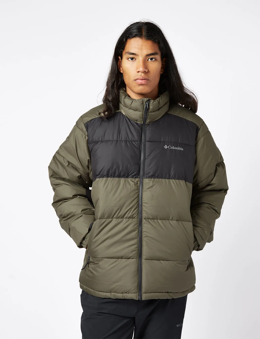 Flash Sale Columbia Pike Lake II Jacket - Stone Green/Shark Grey  Last Chance!