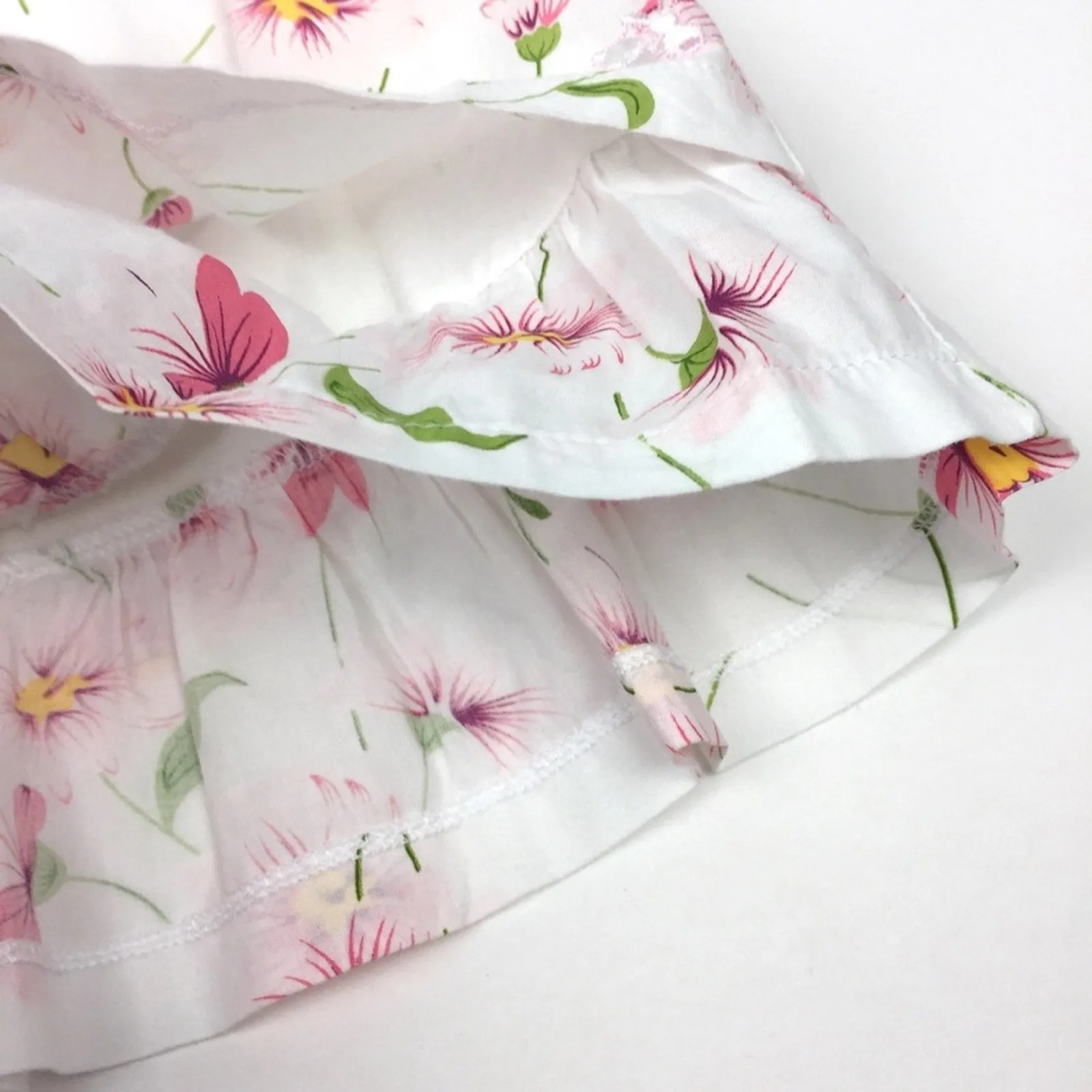 Flash Sale! Emile et Rose White Pink Floral Dress 12 Months  Almost Gone!