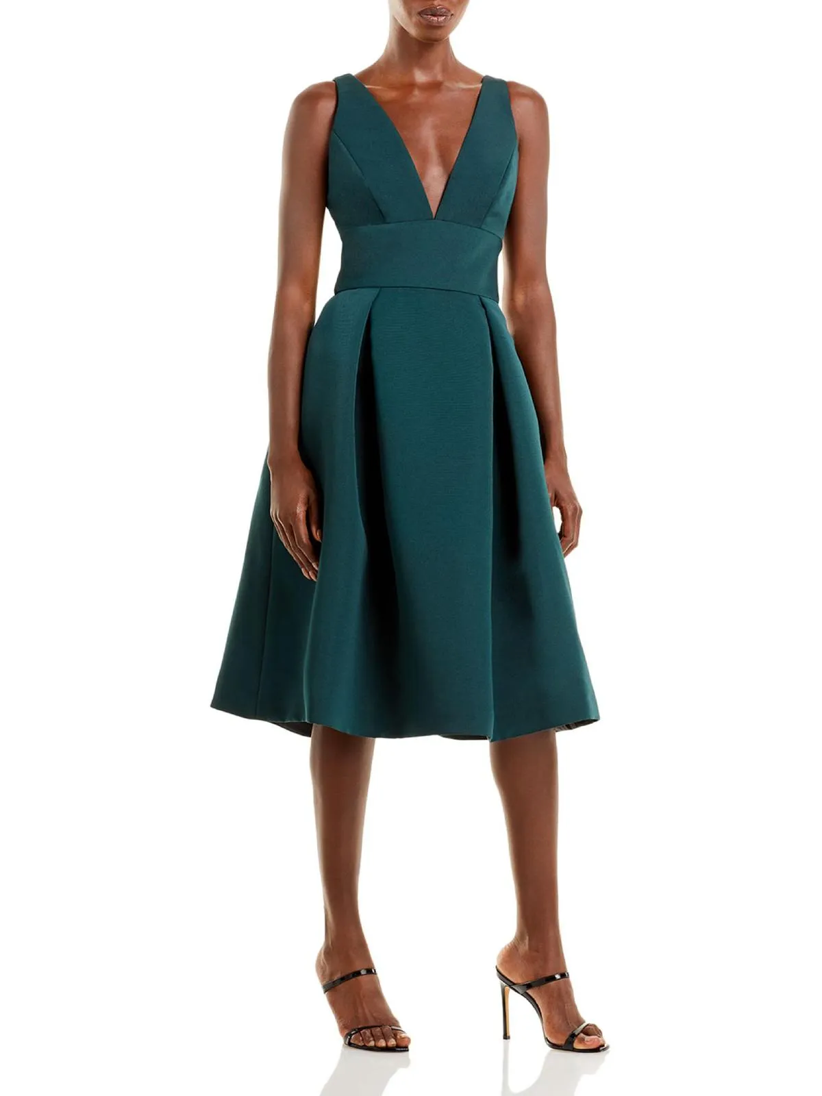 Flash Sale! Faille Womens Sleeveless Knee-Length Fit & Flare Dress  Limited Availability!