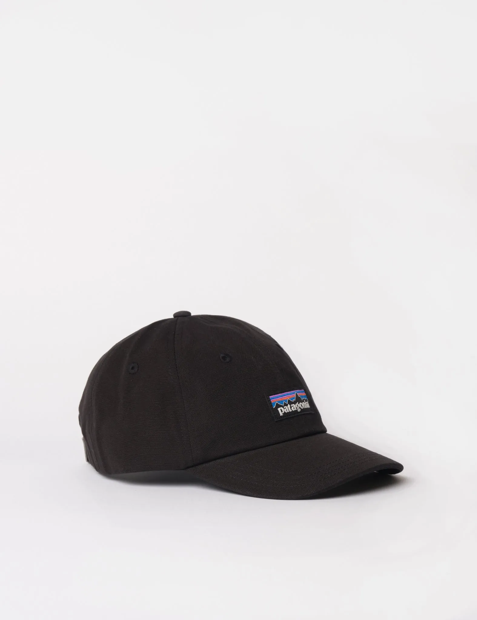 Flash Sale Patagonia P-6 Label Trad Cap - Black  Limited Release!
