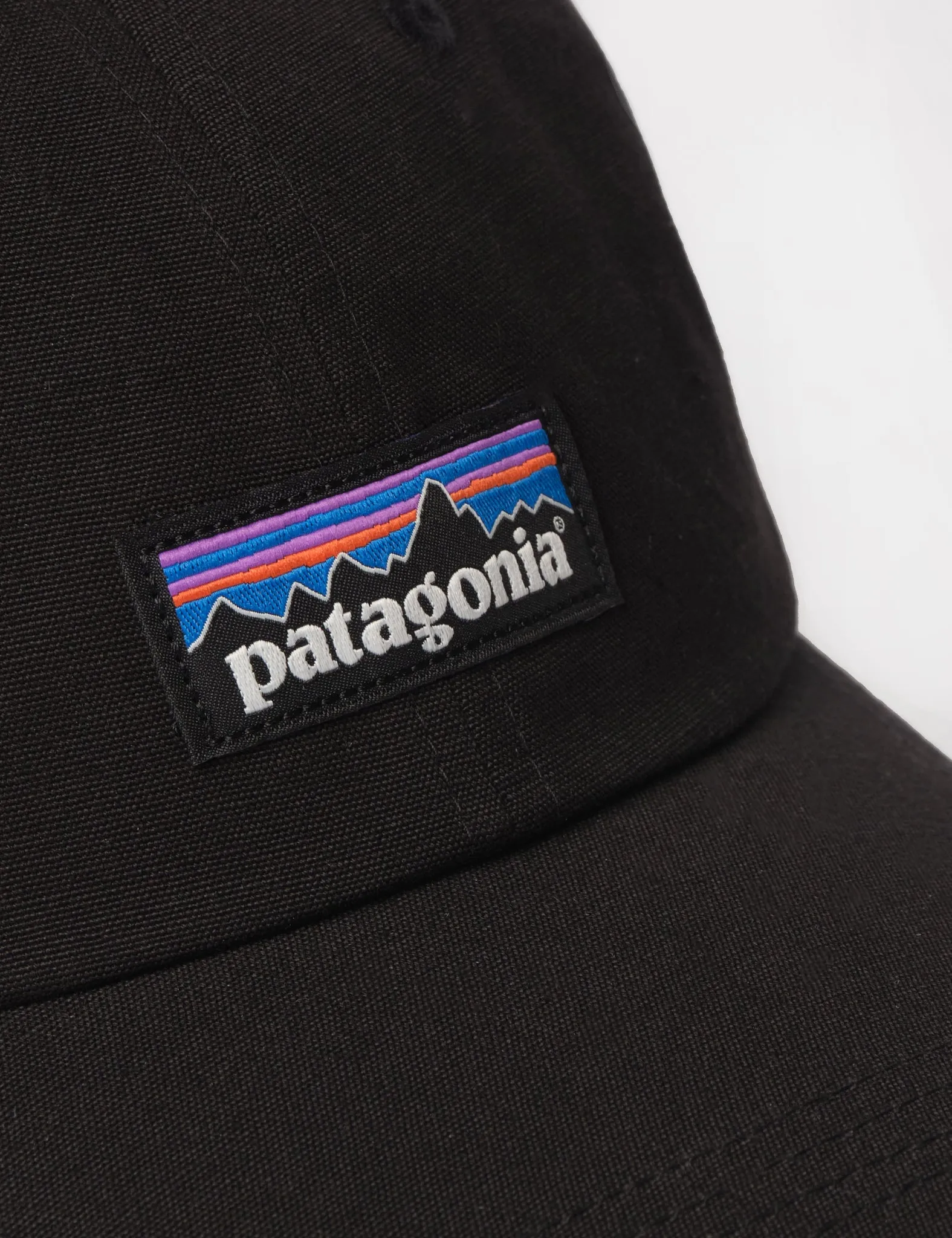Flash Sale Patagonia P-6 Label Trad Cap - Black  Limited Release!