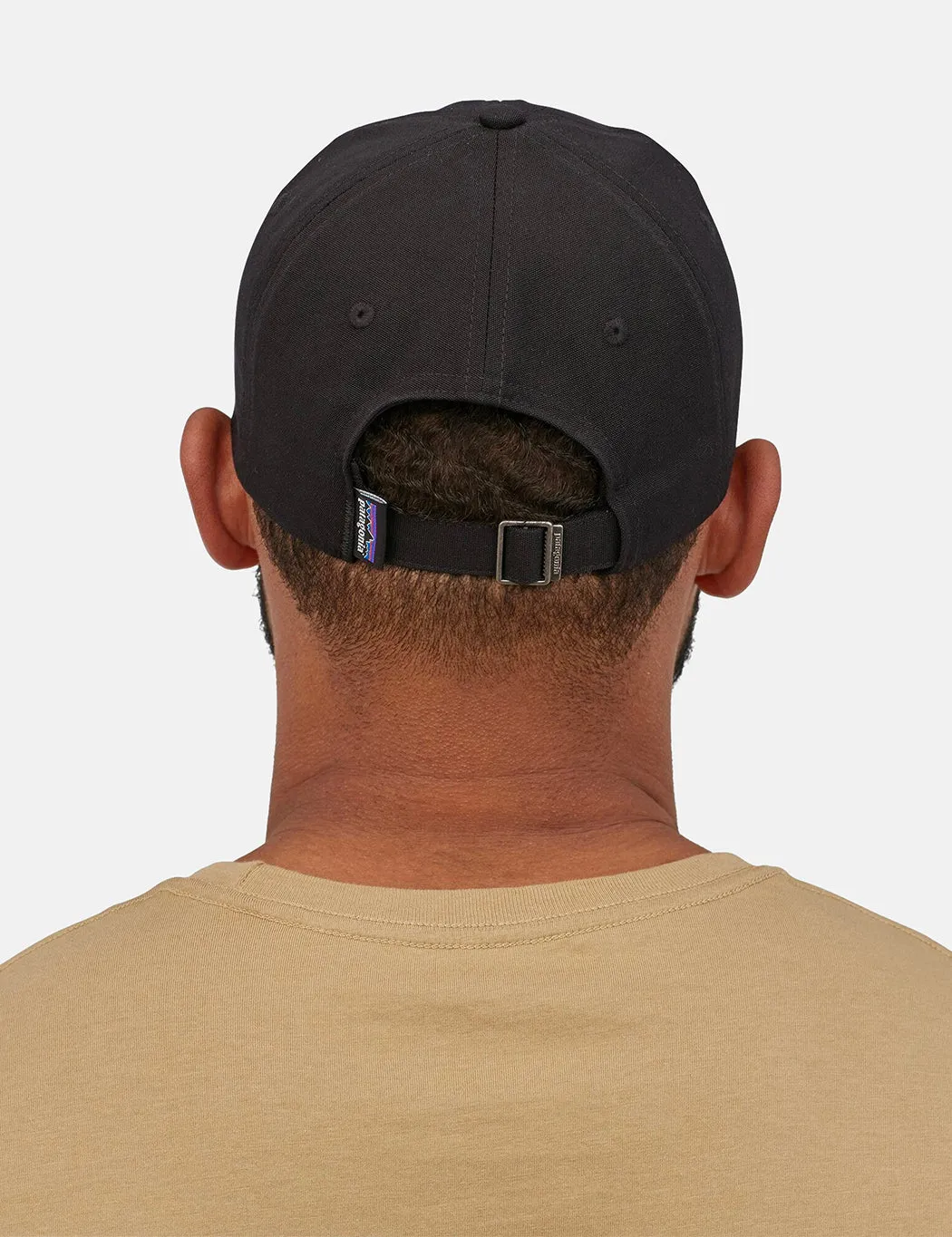Flash Sale Patagonia P-6 Label Trad Cap - Black  Limited Release!