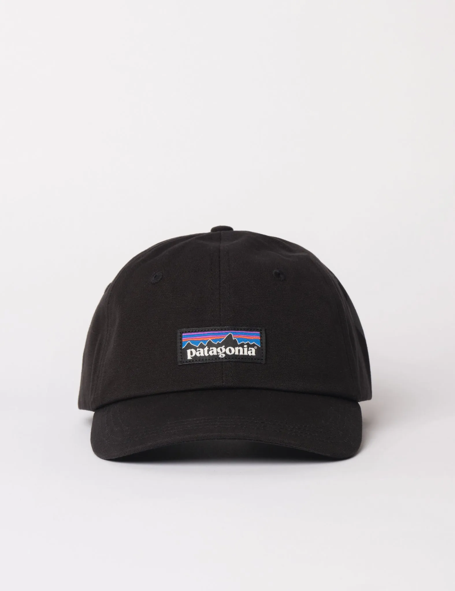 Flash Sale Patagonia P-6 Label Trad Cap - Black  Limited Release!