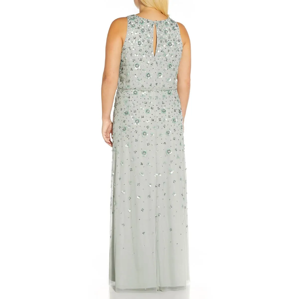 Flash Sale Plus Womens Embellished Prom Evening Dress  Stylish & Comfortable