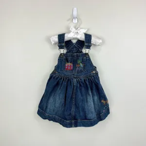 Flash Sale! Ralph Lauren Embroidered Denim School Jumper 18 Months  Ends Soon!