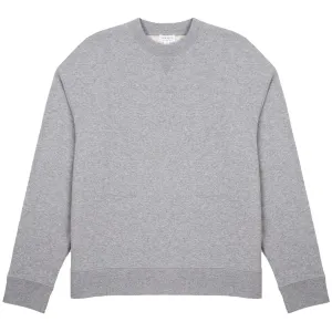Flash Sale Sunspel Womens Loopback Sweatshirt Grey Melange  Limited Stock!