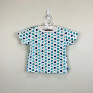 Flash Sale! Vintage Gymboree Blue Floral Shirt Medium 3T/4T  Limited Availability!