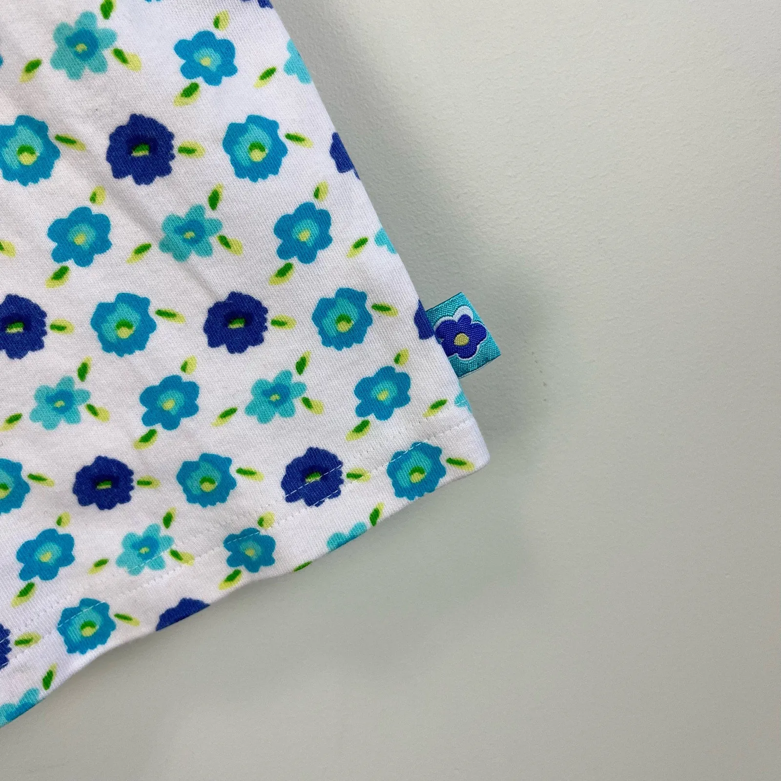 Flash Sale! Vintage Gymboree Blue Floral Shirt Medium 3T/4T  Limited Availability!