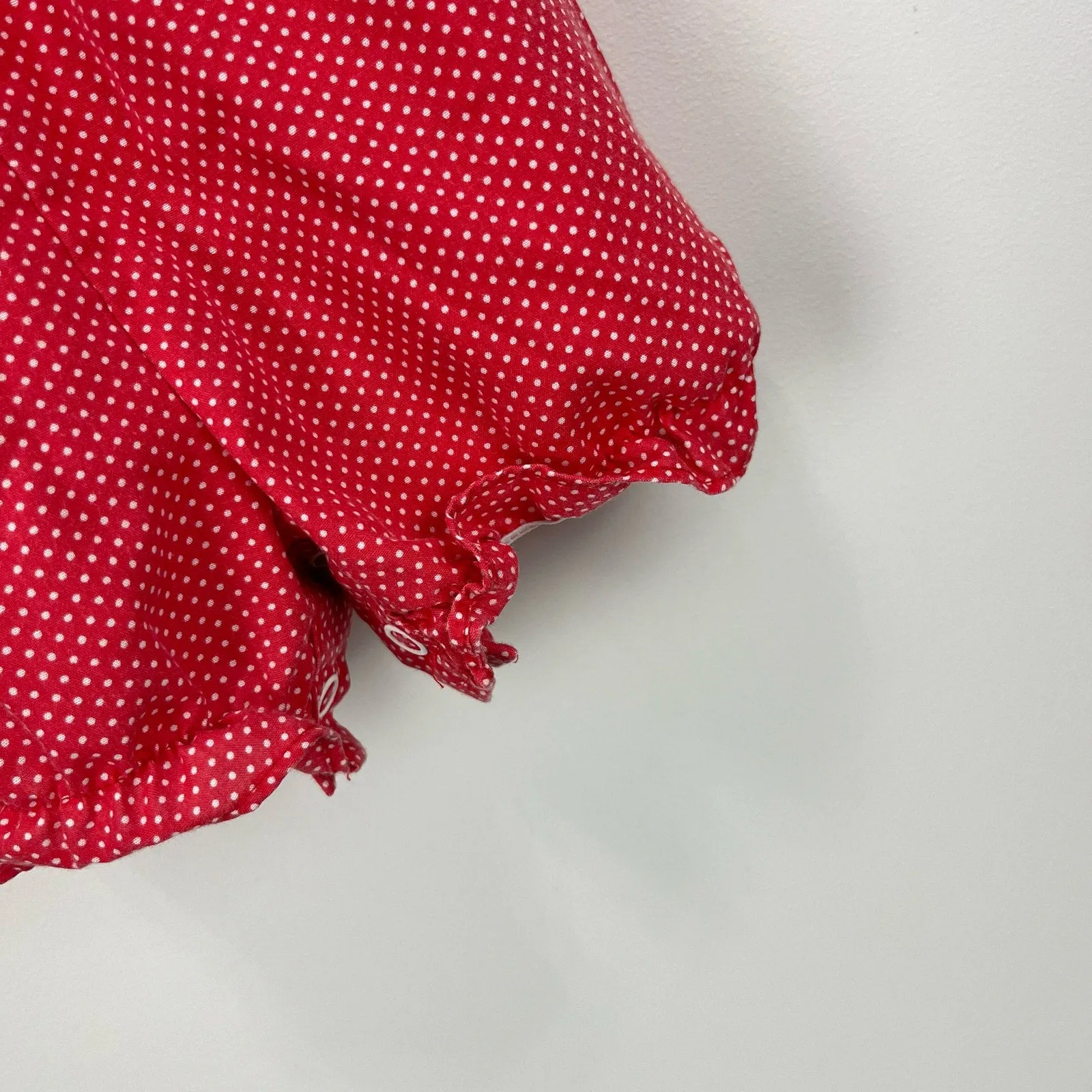 Flash Sale Vintage Polka Dot Ruffle Sun Suit 18 Months  Dont Miss Out!