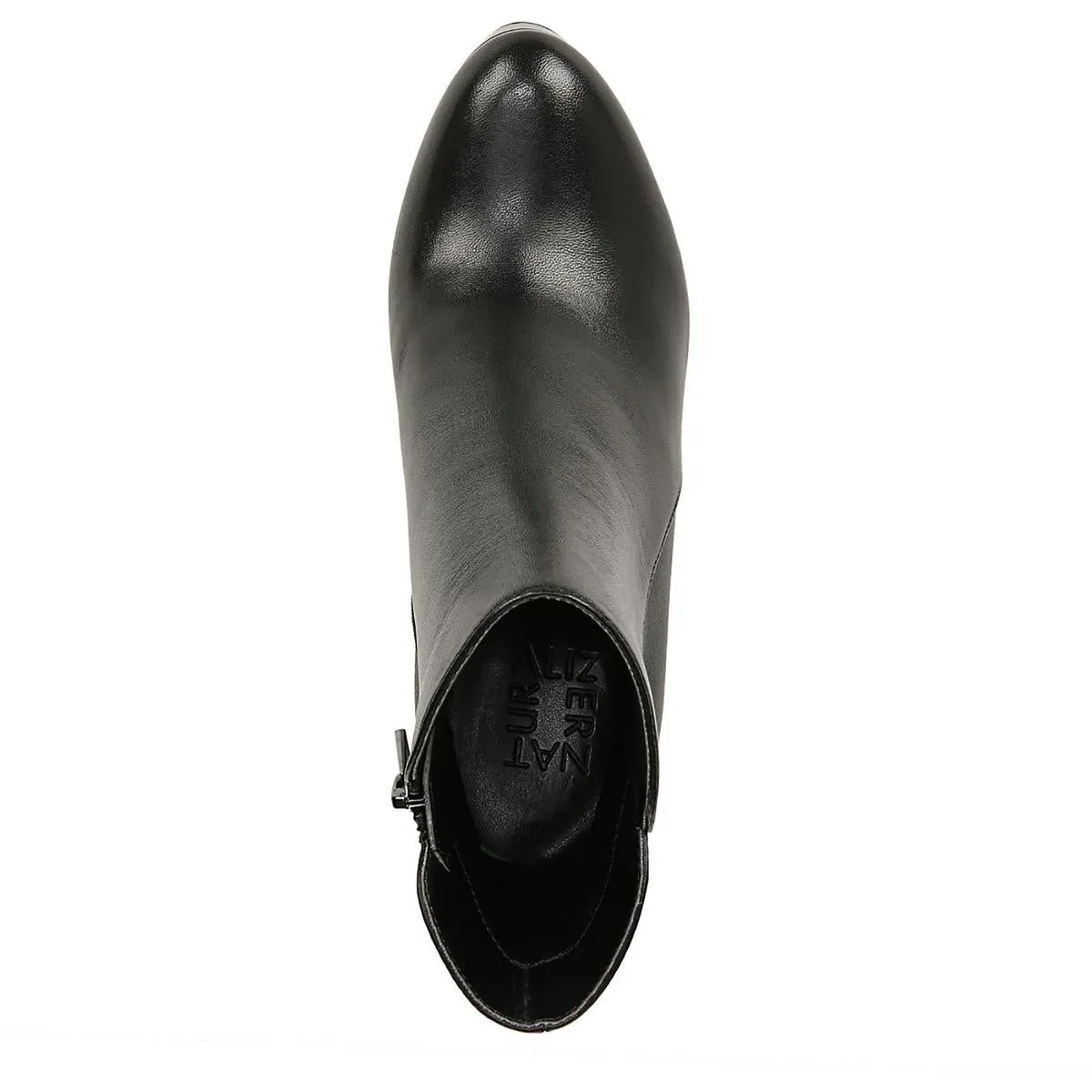 Flavio Womens Zipper Platform Ankle Boots