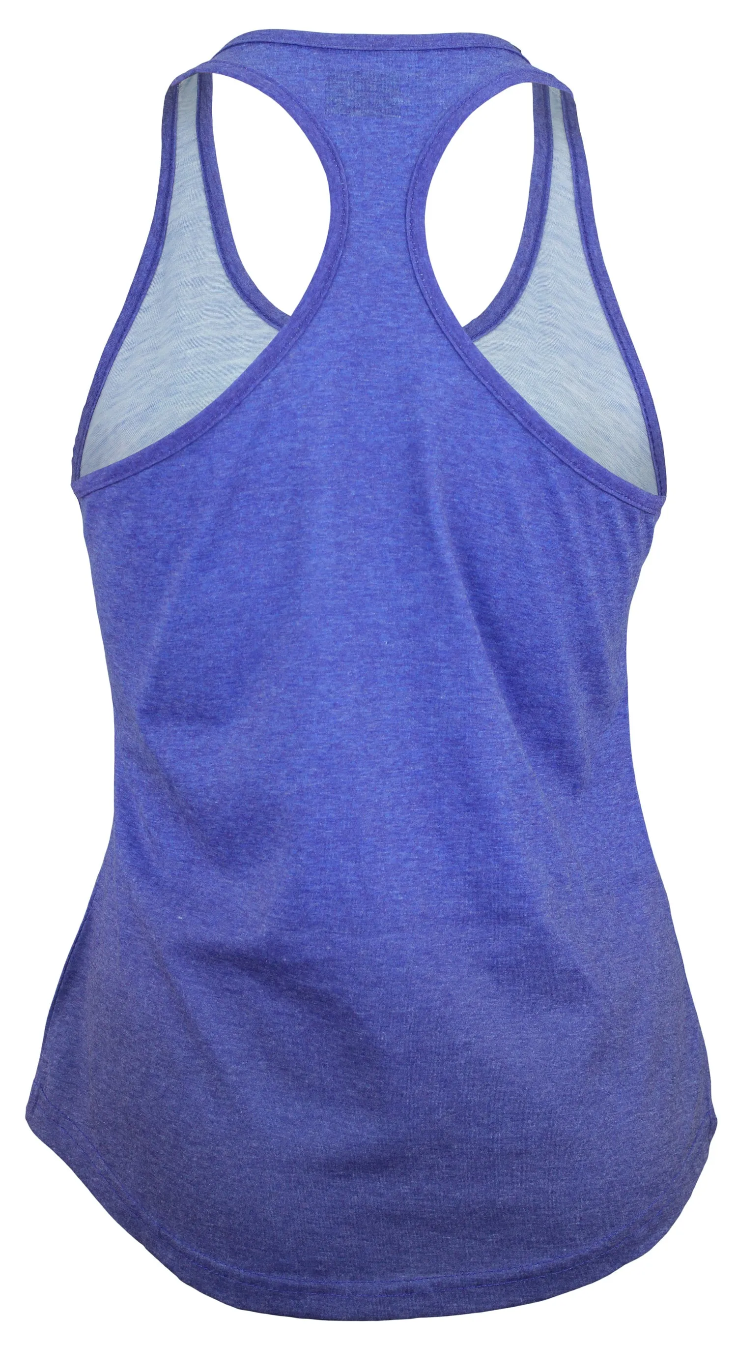 FOCO MLB Women's Los Angeles Dodgers Heather Stripe Tank