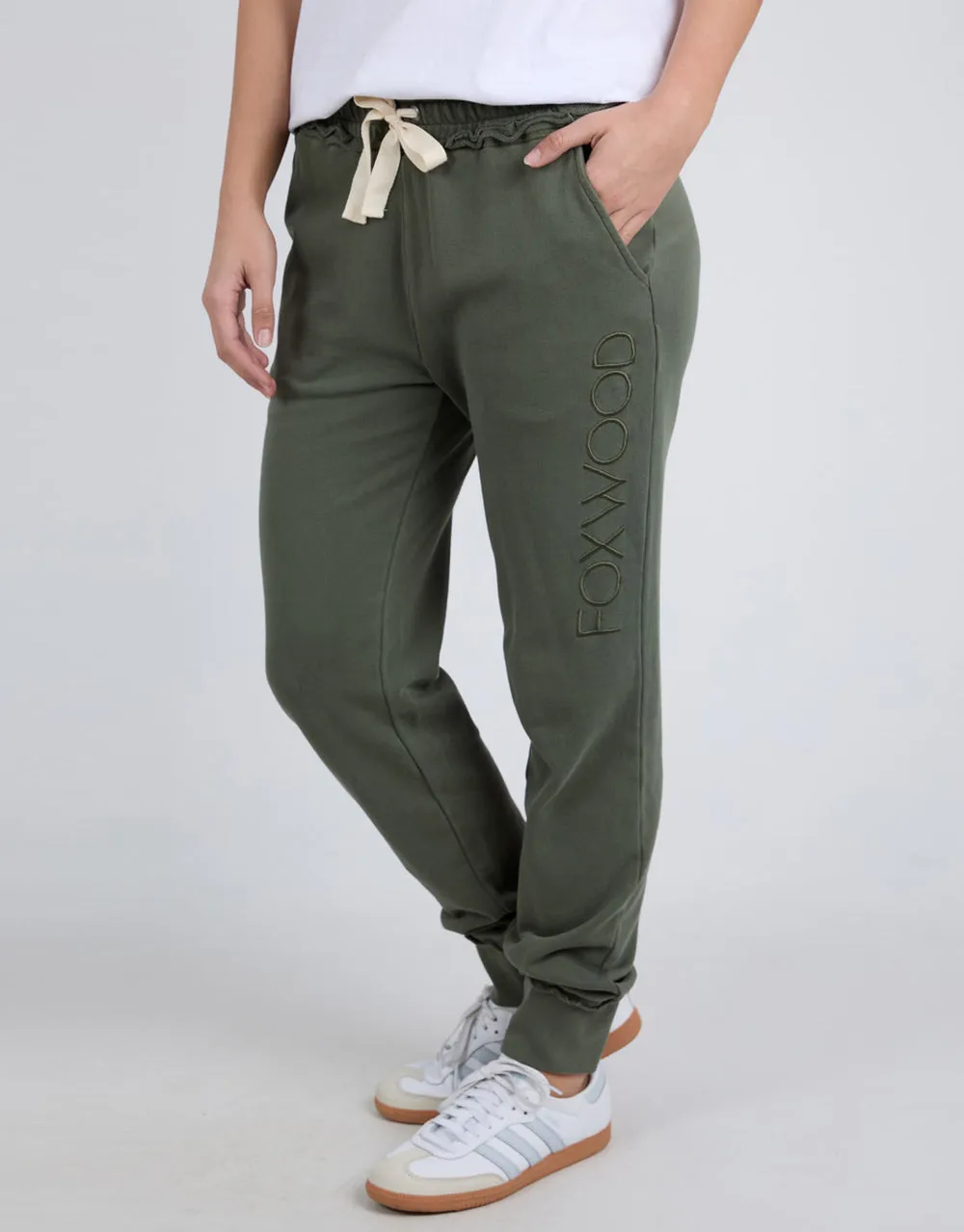 Foxwood Simplified Track Pant Khaki