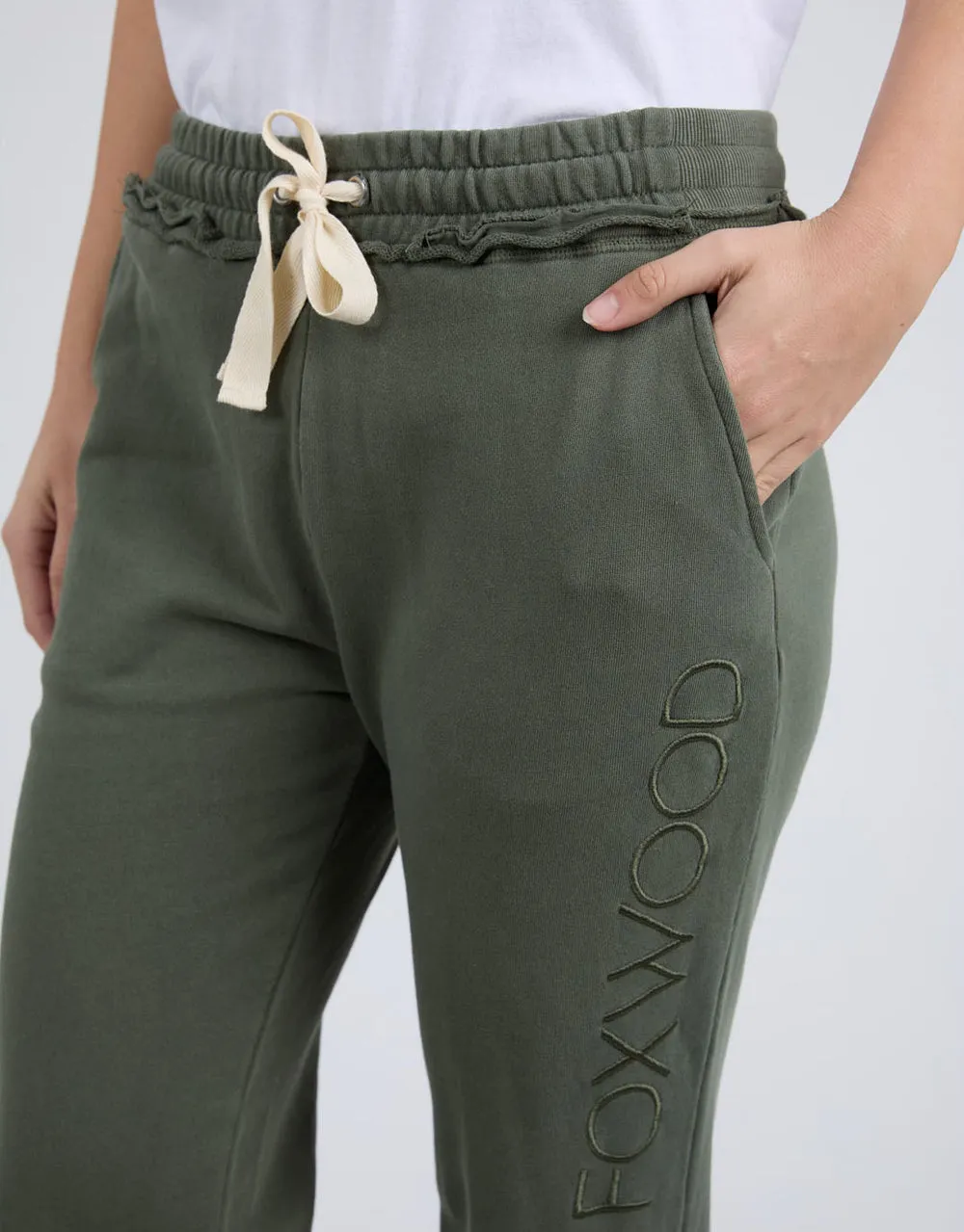 Foxwood Simplified Track Pant Khaki