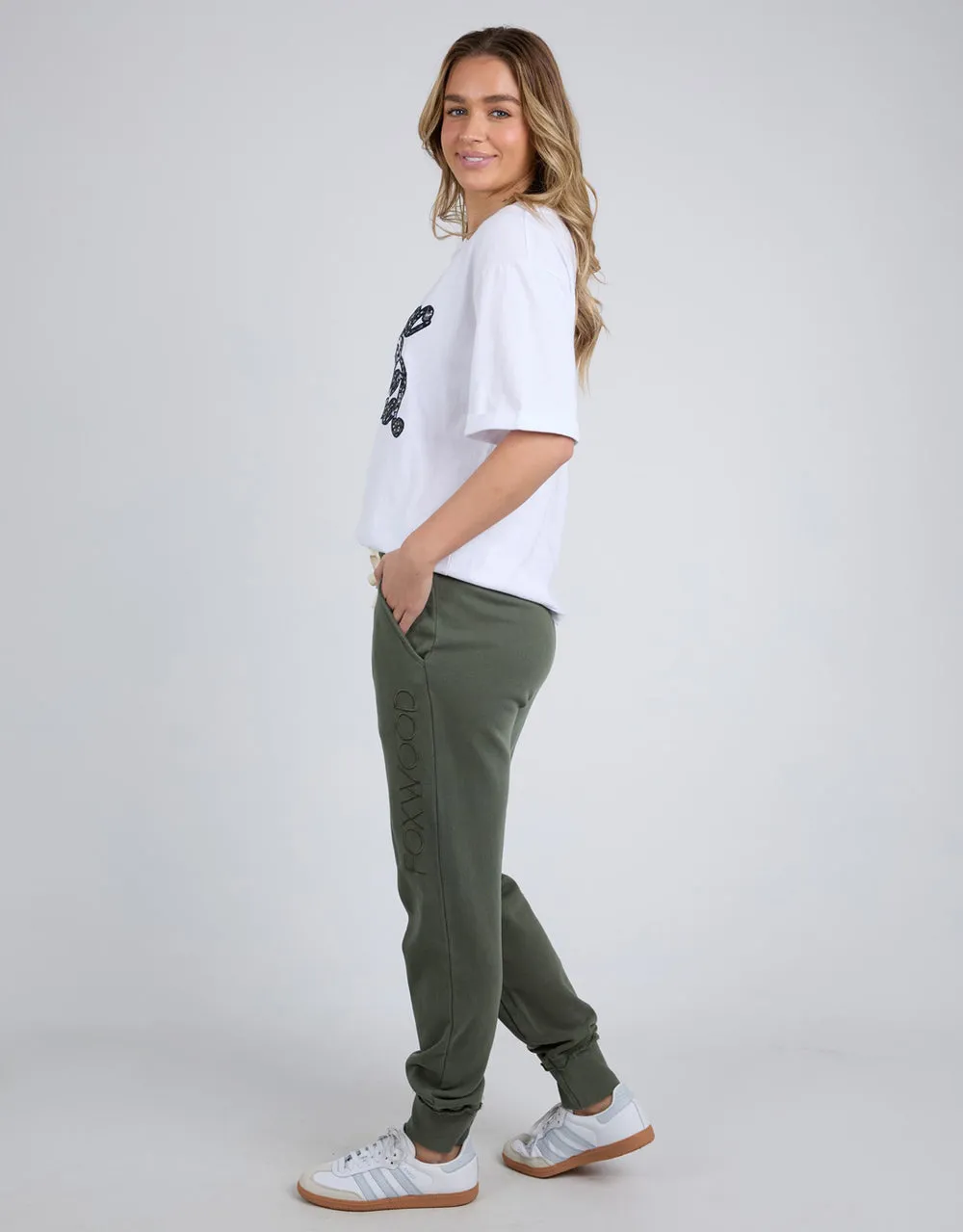 Foxwood Simplified Track Pant Khaki