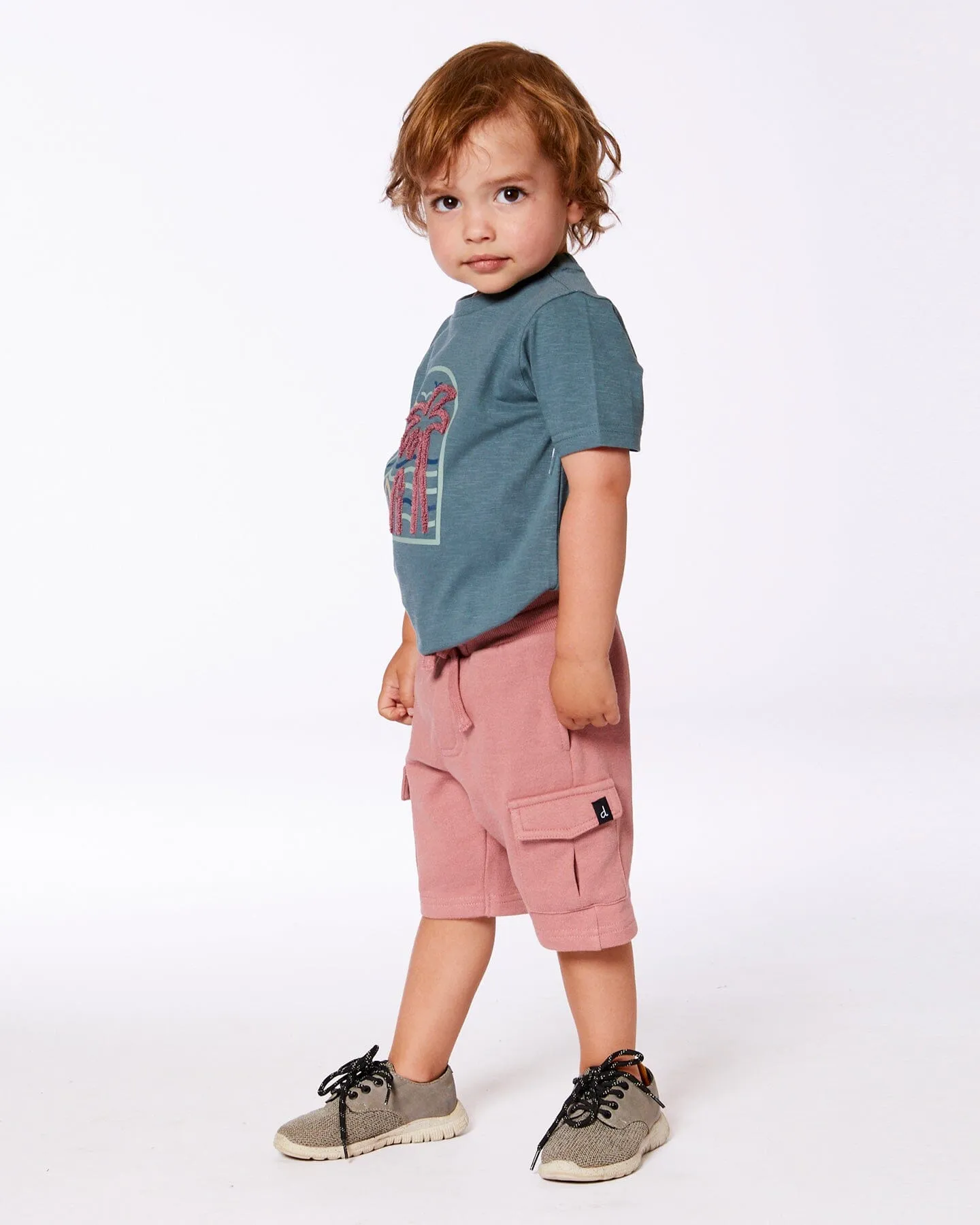 French Terry Short Dark Old Rose