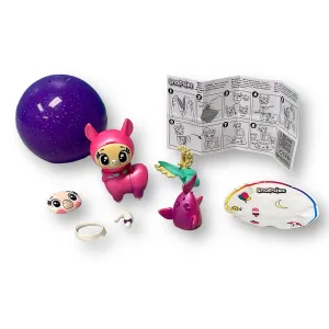Funko Snapsies Pink Shark Figure Playset - Doll, Accessories, and Egg