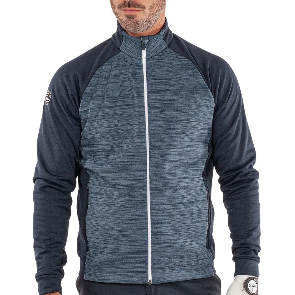 Galvin Green Darwin Full Zip Pullover - Moonlight Blue/Navy
