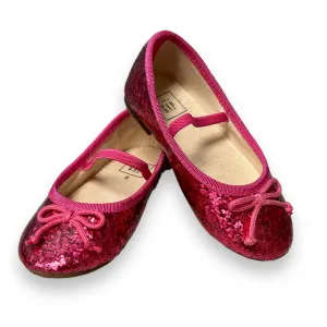 Gap Toddler Girl Size 6 Shimmery Pink Comfy Casual Dress Shoes