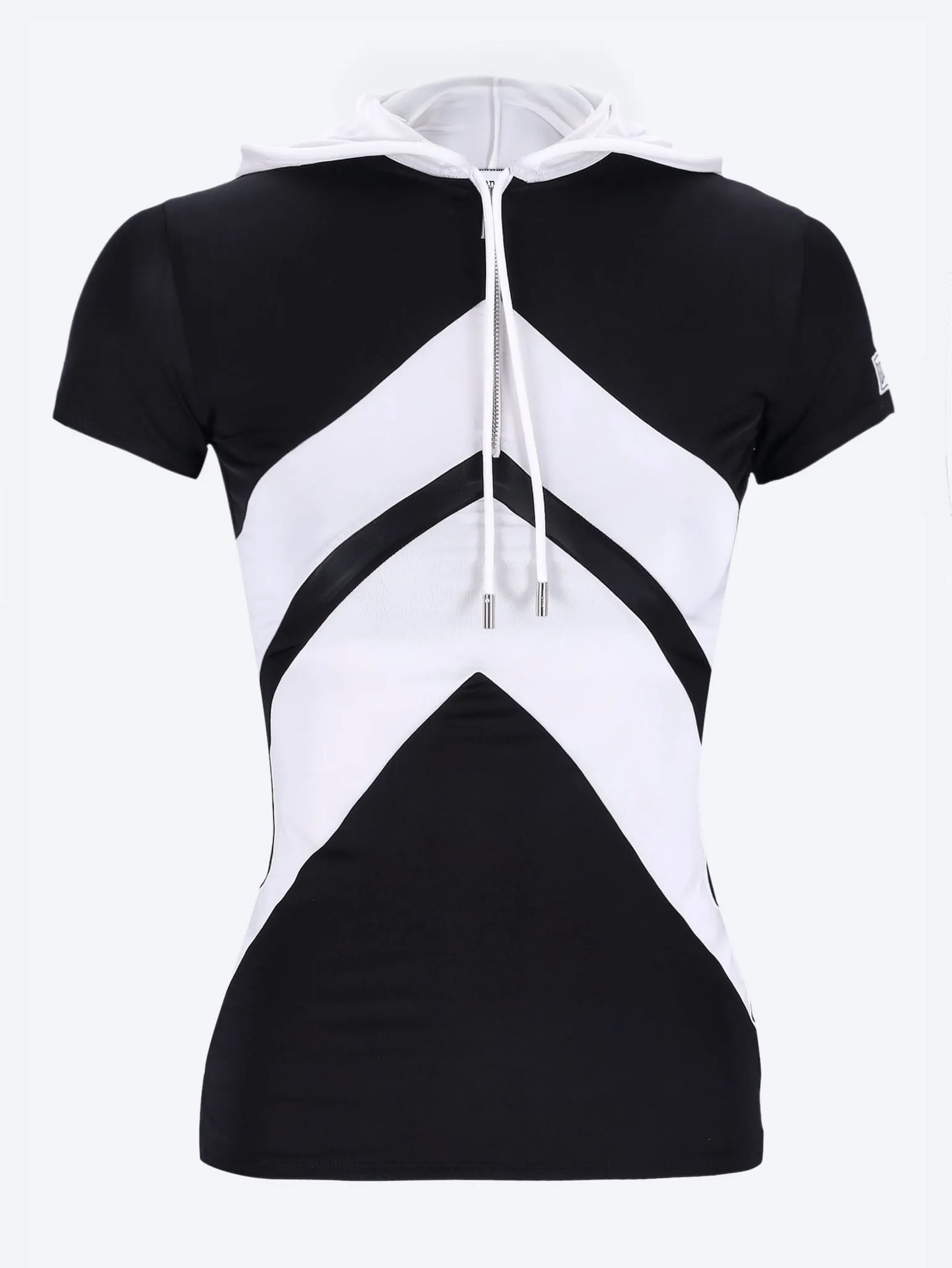 Gaultier patch hood baby t-shirt