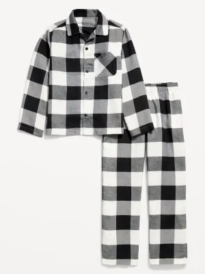 Gender-Neutral Printed Pajama Set for Kids