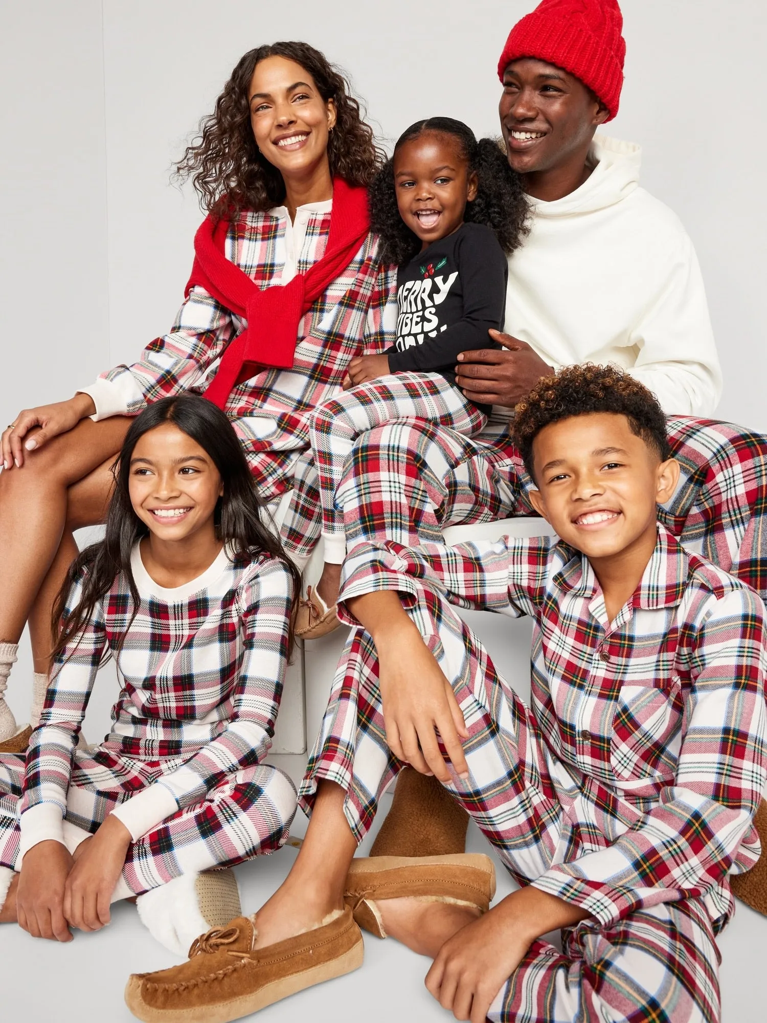 Gender-Neutral Printed Pajama Set for Kids