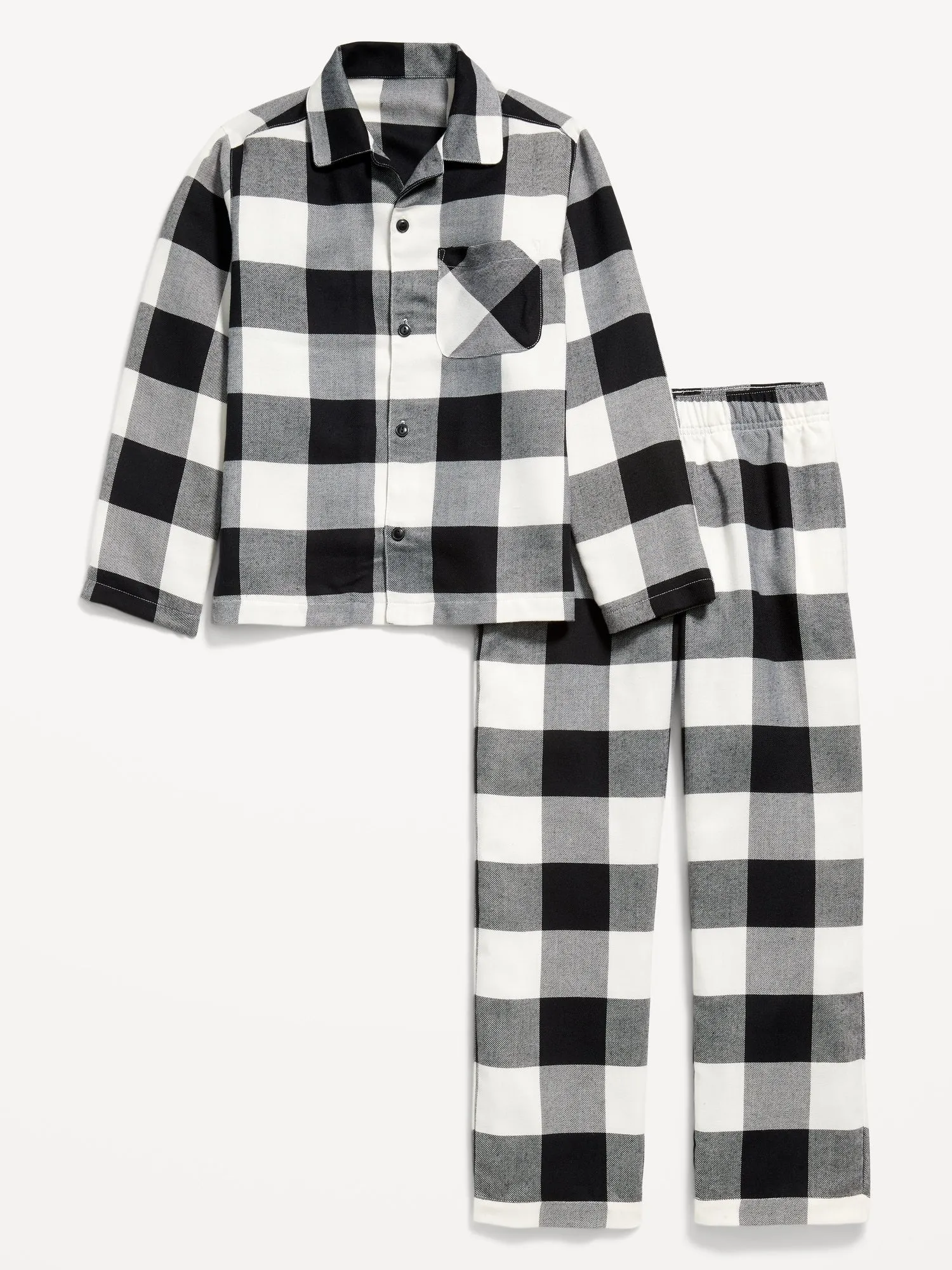 Gender-Neutral Printed Pajama Set for Kids