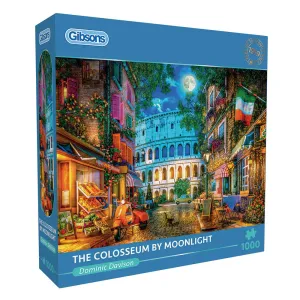 Gibsons Colossuem by Moonlight 1000 Piece Jigsaw Puzzle