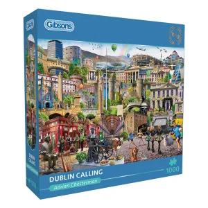 Gibsons Dublin Calling 1000 Piece Jigsaw Puzzle