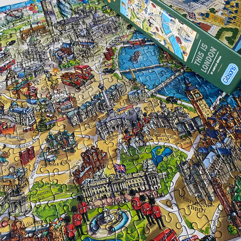 Gibsons This is London 500 Piece Jigsaw Puzzle
