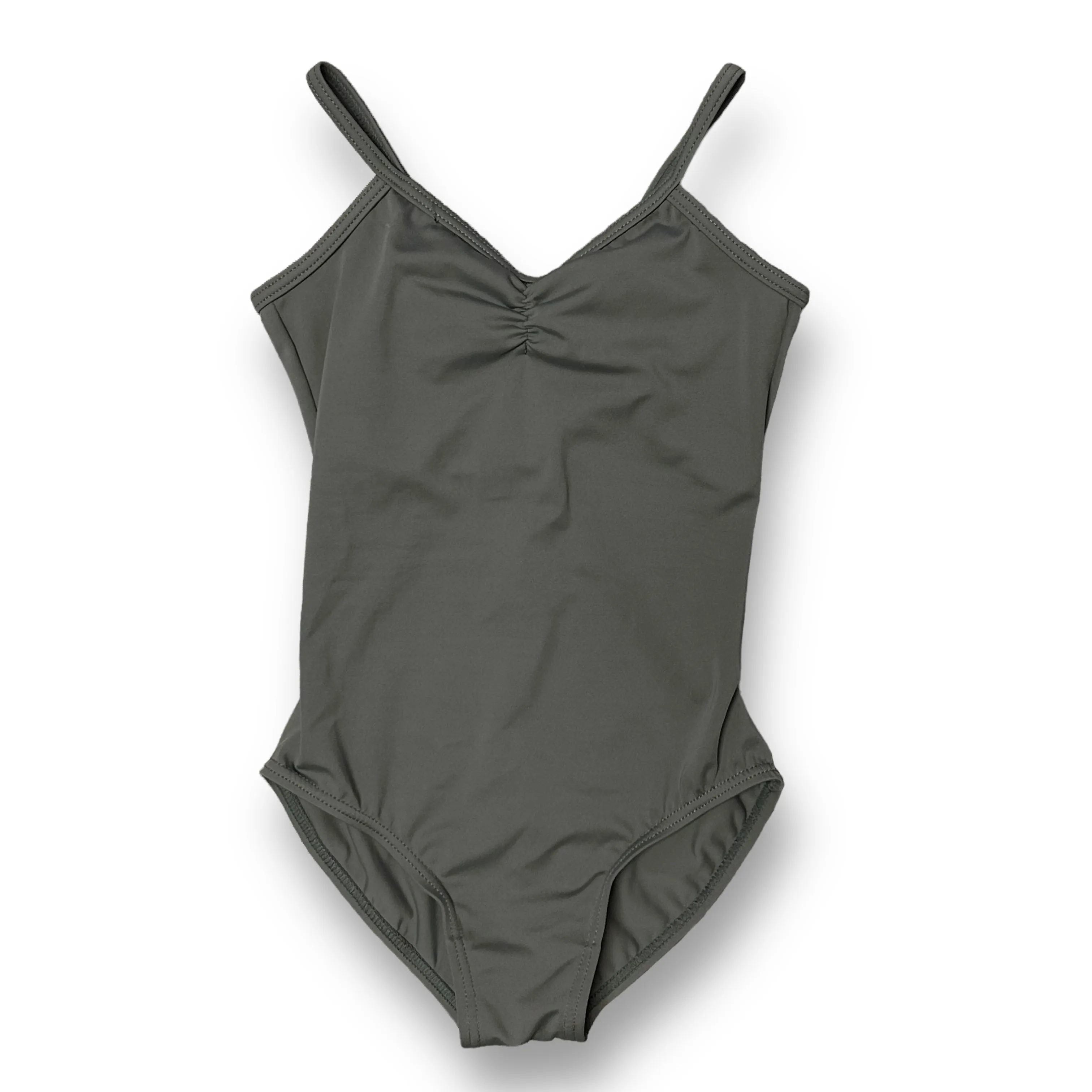 Girls Balera Size 7/8 IC Gray Classic Style Dance Leotard