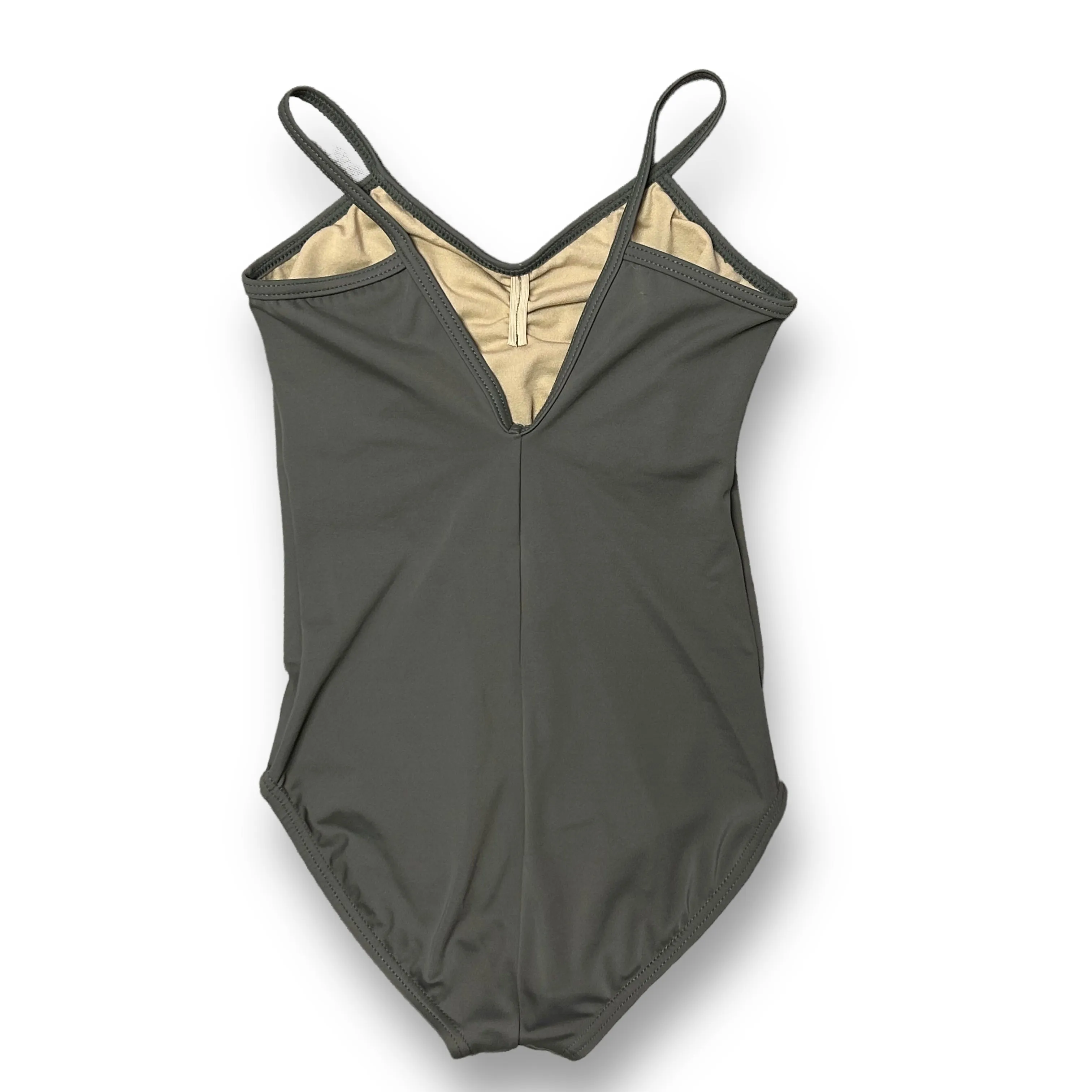 Girls Balera Size 7/8 IC Gray Classic Style Dance Leotard