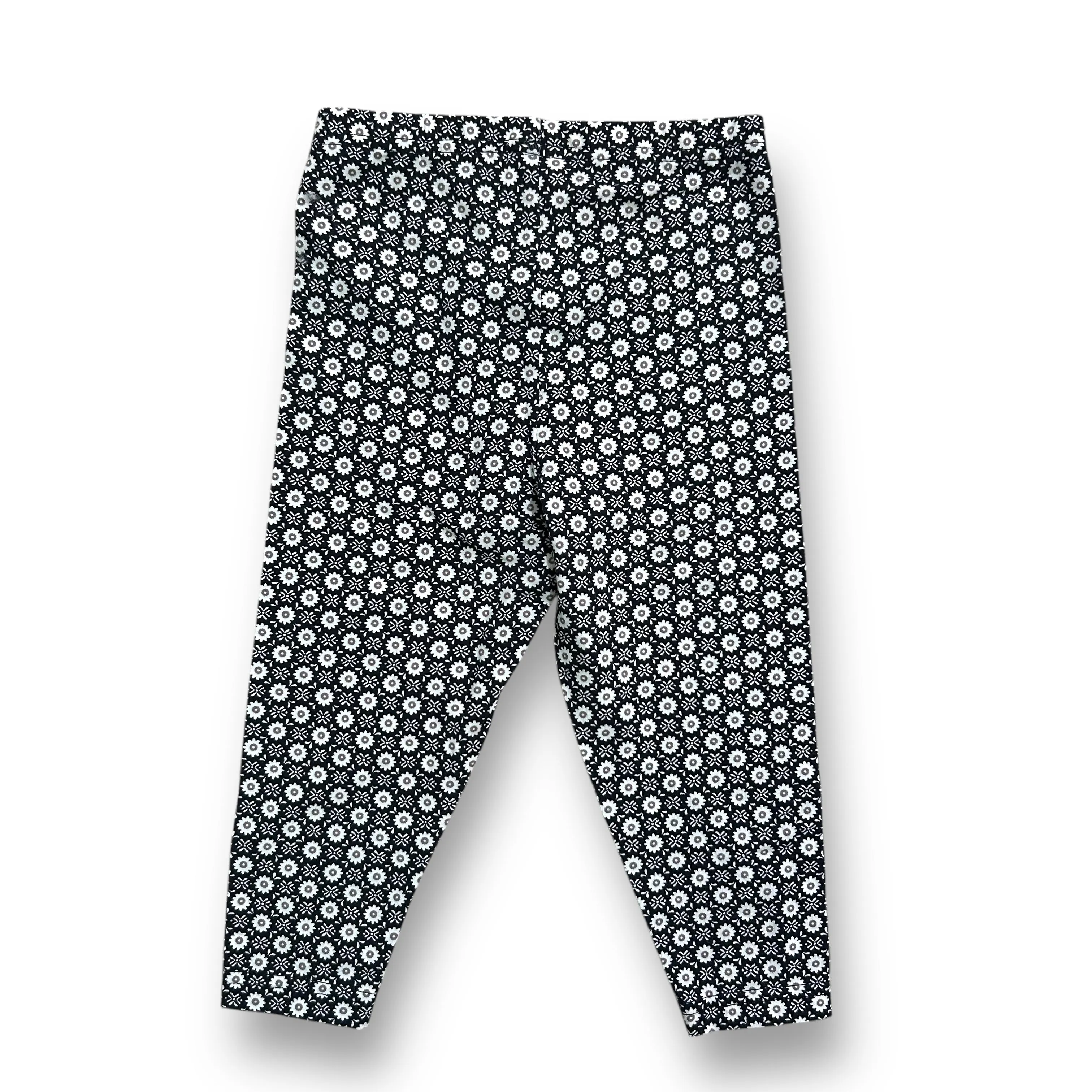 Girls Carter's Size 24 Months Black Print Everyday Comfy Leggings