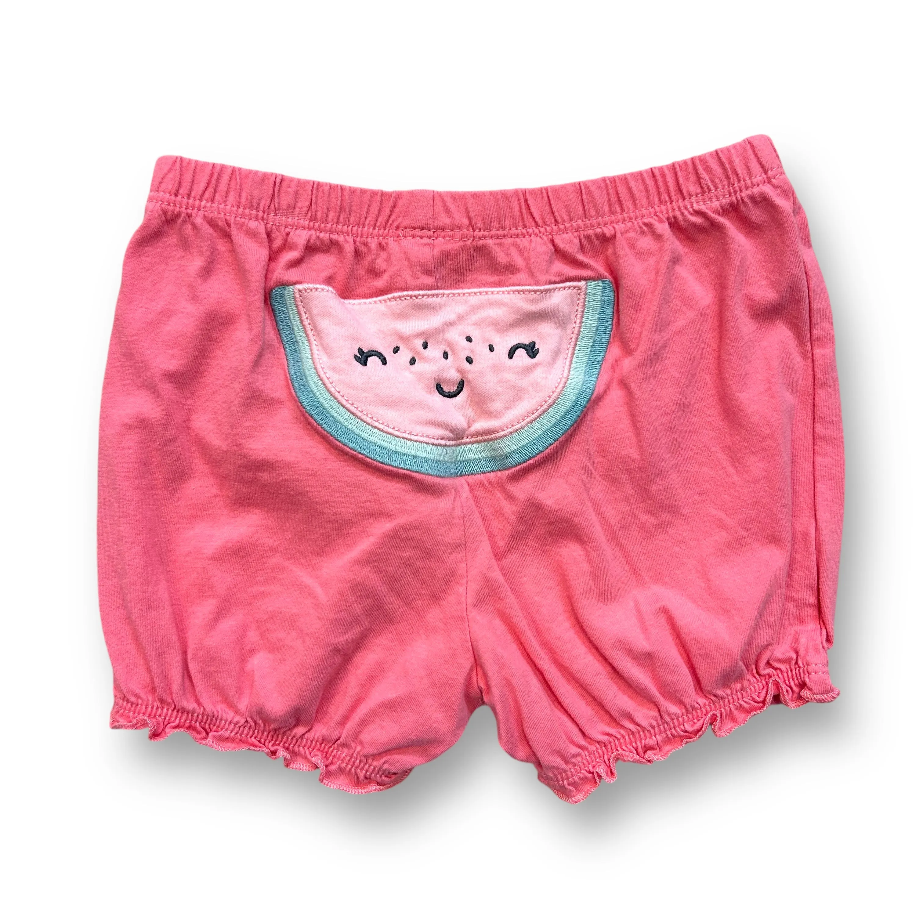 Girls Carter's Size 24 Months Pink Watermelon Pull-On Shorts