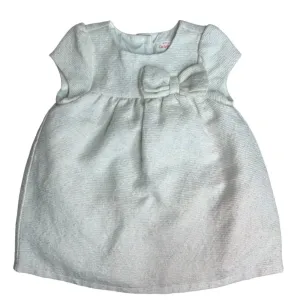 Girls Cat & Jack Size 18 Months Ivory and Gold Shimmer Dress