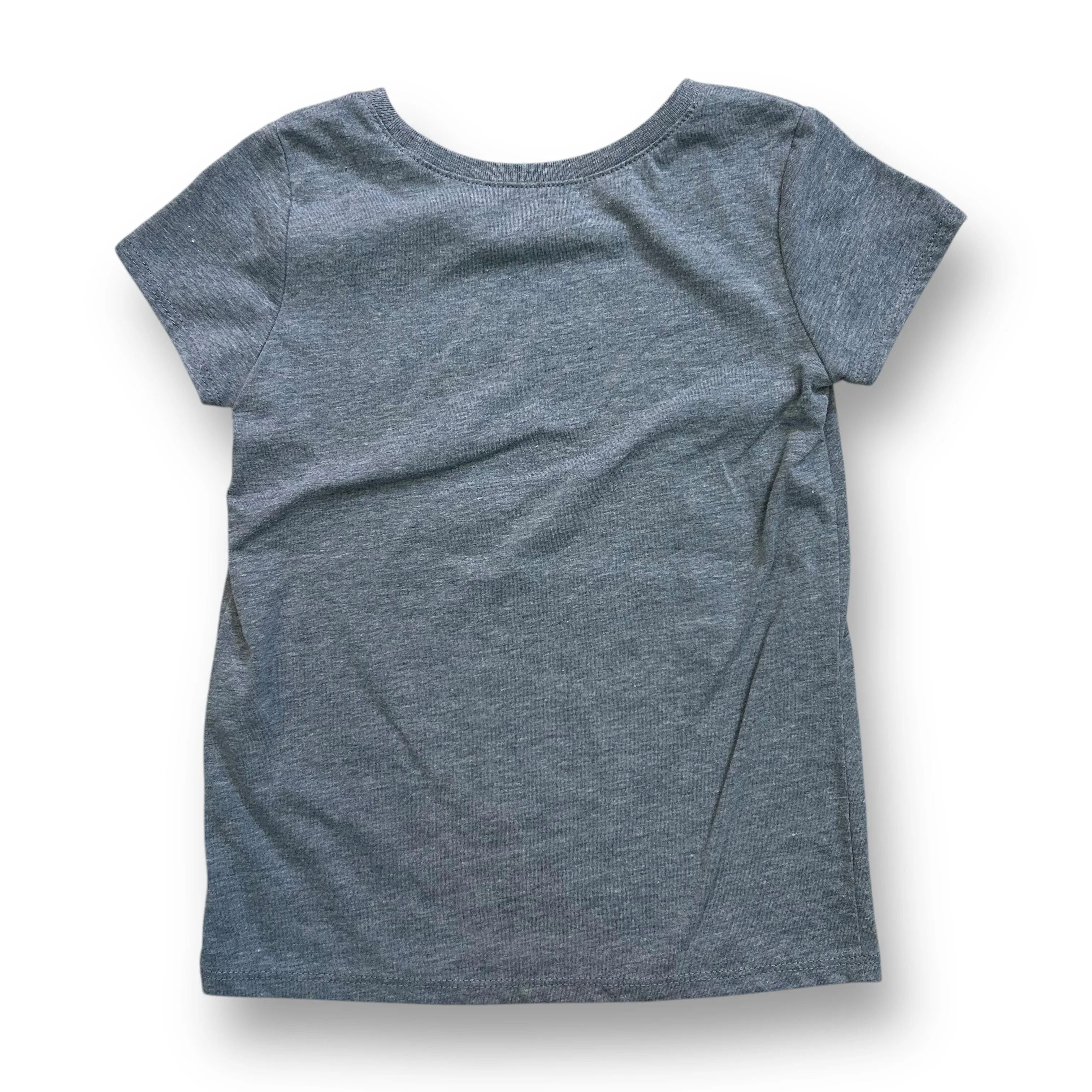 Girls Children's Place Size 5T Queen Like Mom Gray Tee
