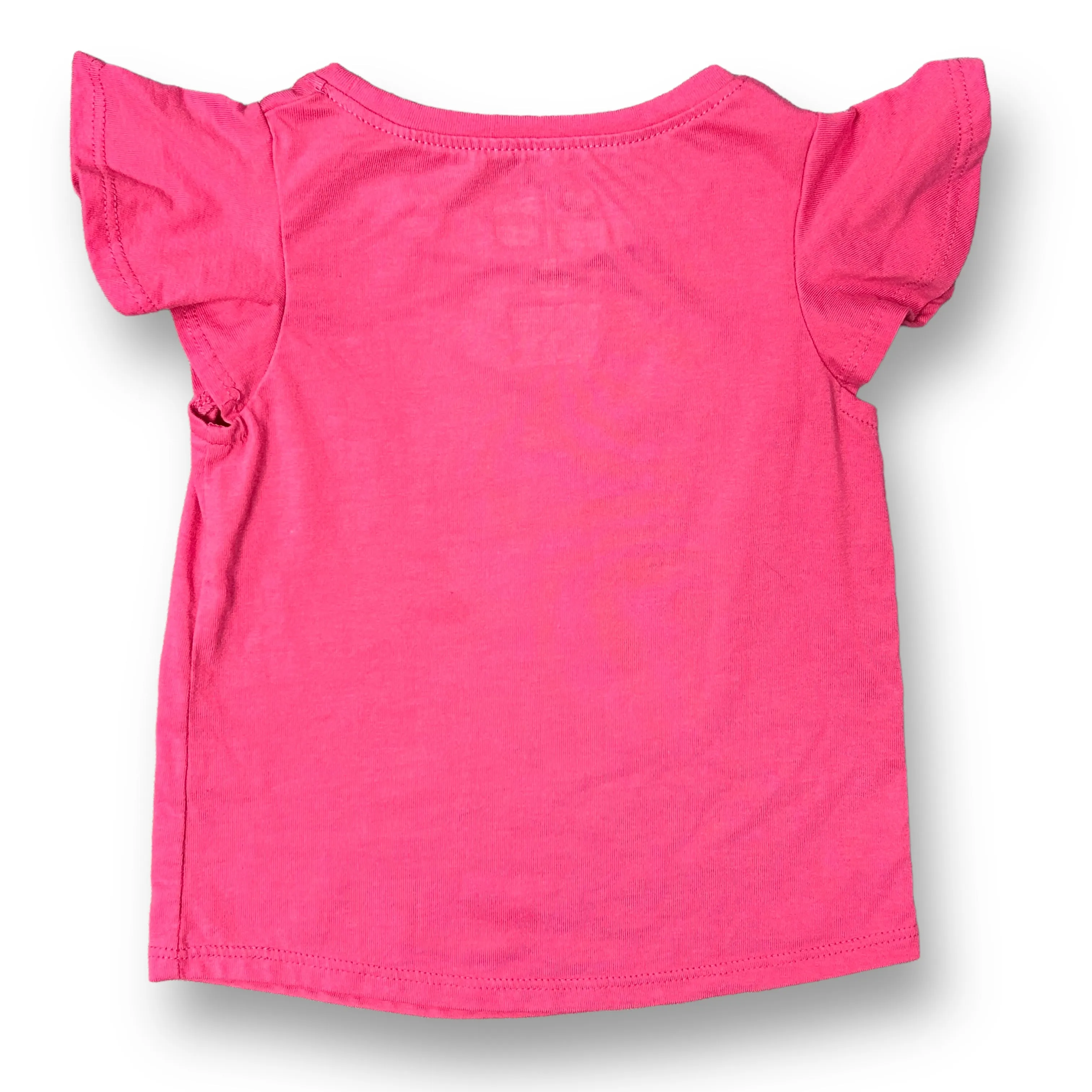 Girls Disney Jumping Beans Size 12 Months Pink Minnie Mouse Short Sleeve Shirt