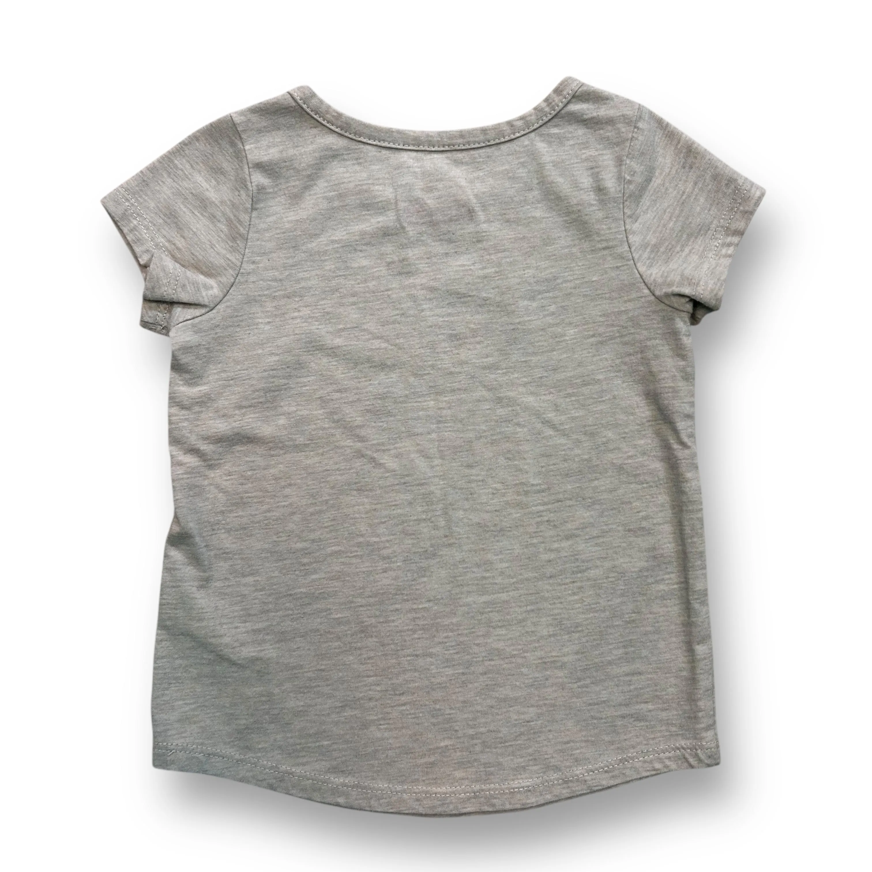 Girls Disney Size 2T Beige Short Sleeve Minnie Mouse Shirt