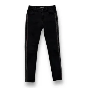 Girls DL1961 Size 12 Black Denim Chloe Skinny Jeans