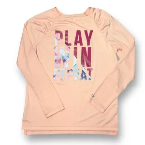 Girls DSG Size 14 Peach Long Sleeve Athletic Shirt