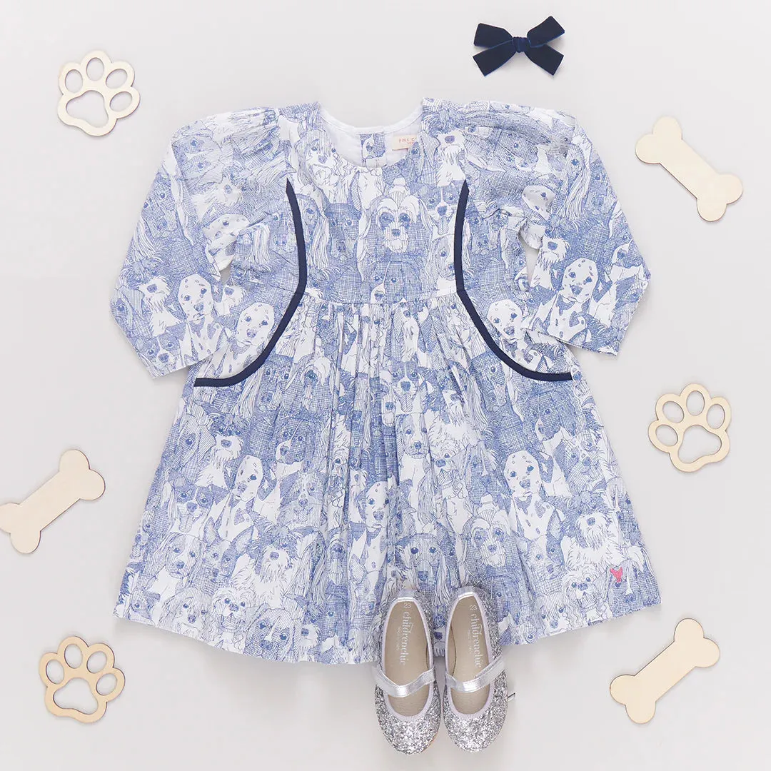 Girl's Eden Dress Dog's A Plenty