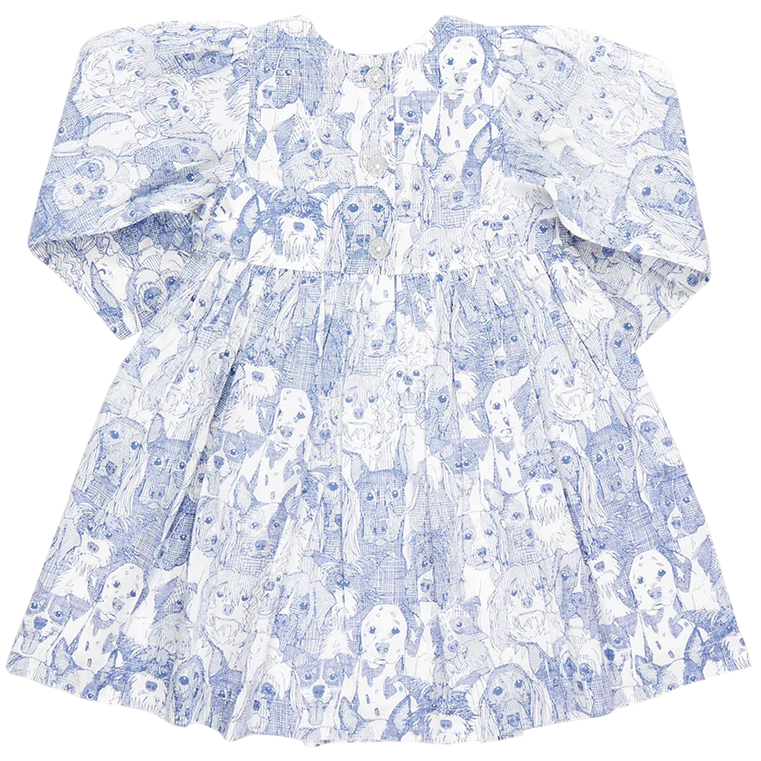 Girl's Eden Dress Dog's A Plenty