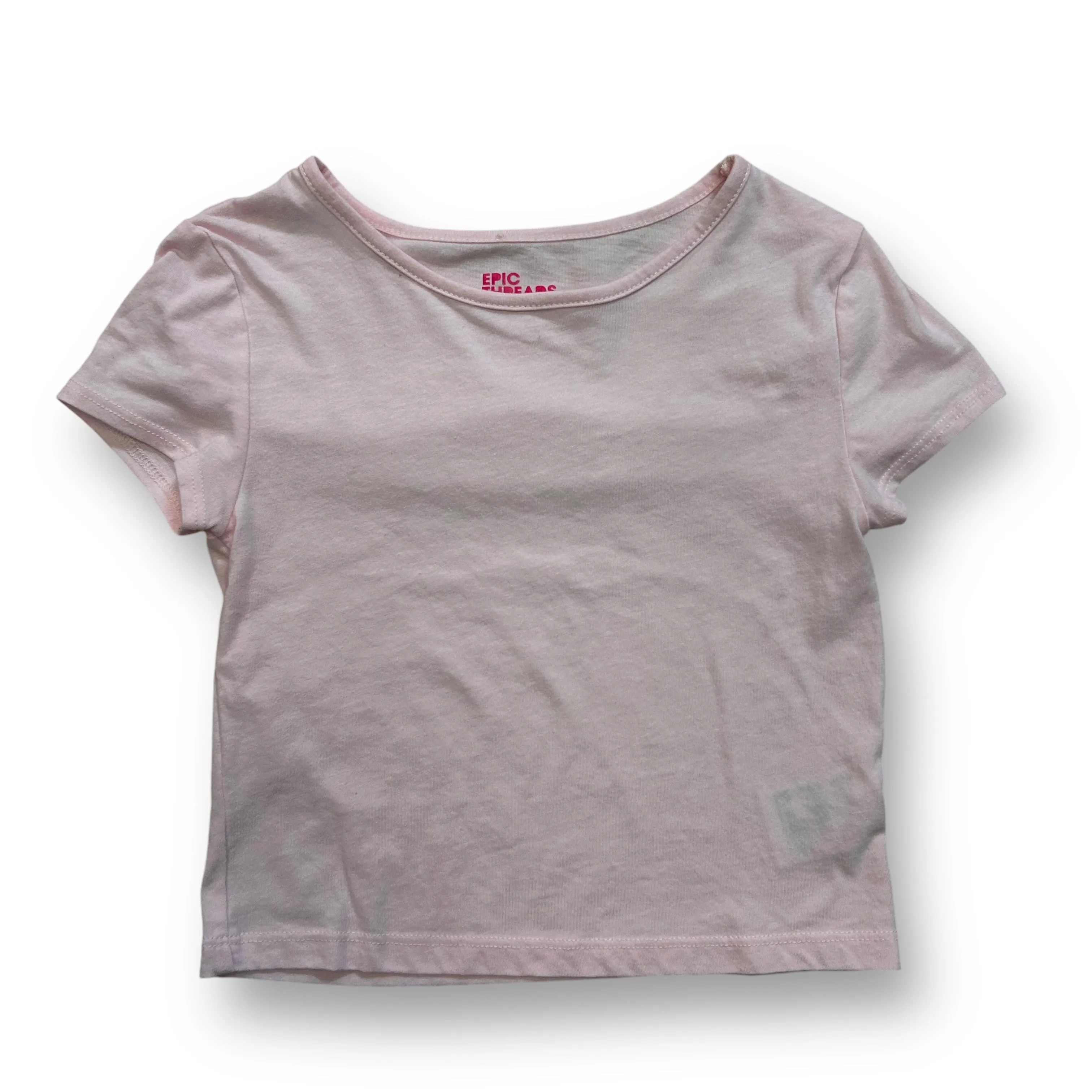 Girls Epic Threads Size 4 Light Pink Short Sleep Tee