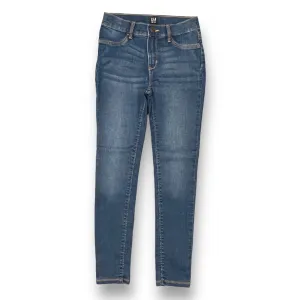 Girls Gap Kids Size 12 Youth Dark Blue Stretch Jegging Jeans