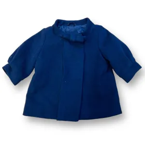 Girls Gap Size 3-6 Months Navy Pea Coat
