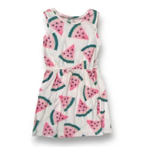 Girls Gap Size 8 M Pink Sleeveless Watermelon Print Dress