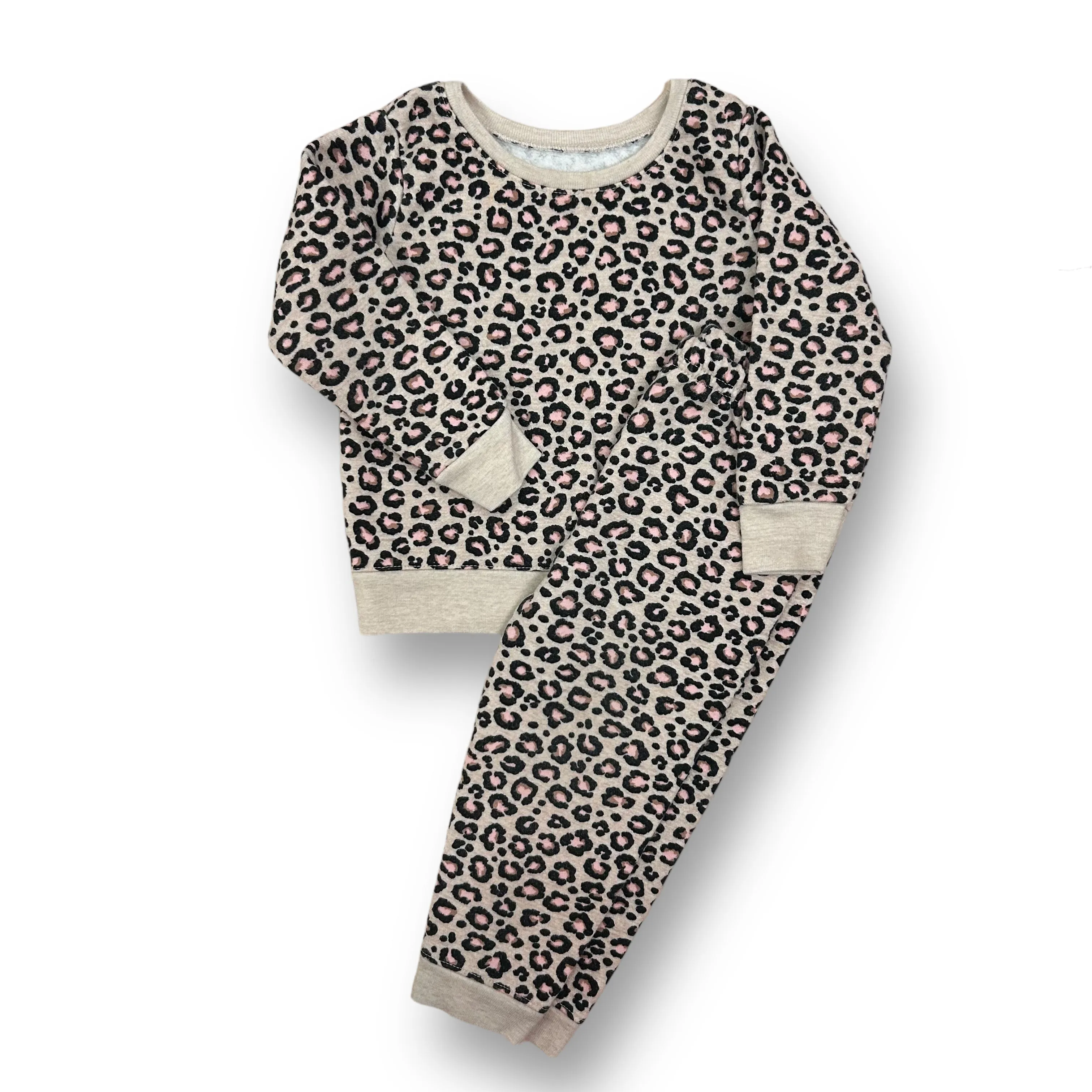 Girls Garanimals Size 18 Months Animal Print 2-Pc Sweat Outfit